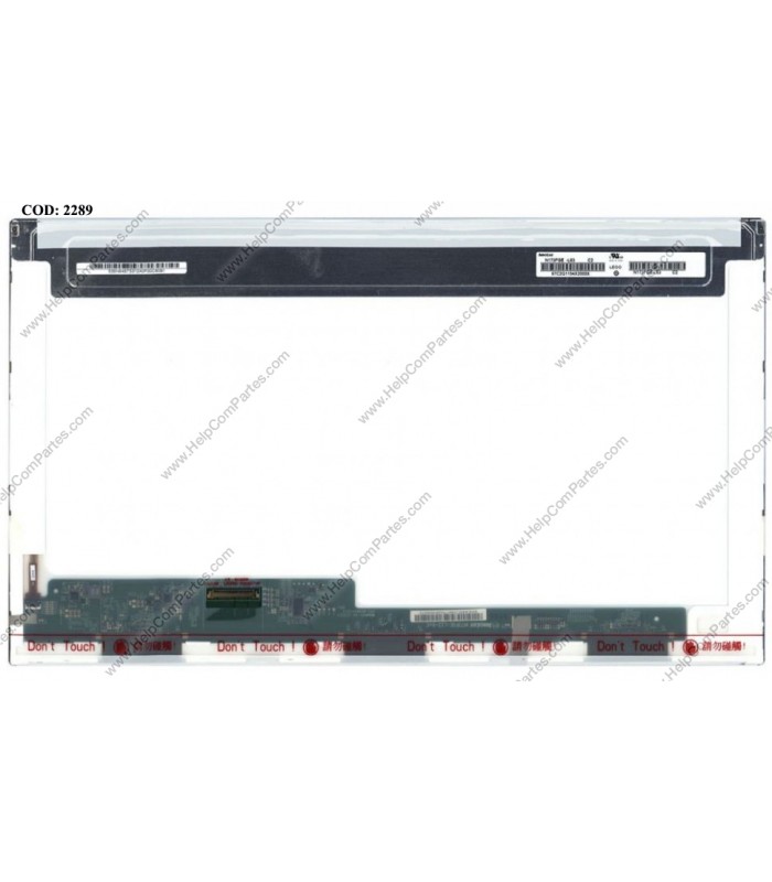 DISPLAY 17.3" 30PIN WLED FHD (1920x1080) GLOSSY 60Hz eDP VC-I PCBA BENT NO BRACKETS N173HGE-E21 REV.C2 ORIG.