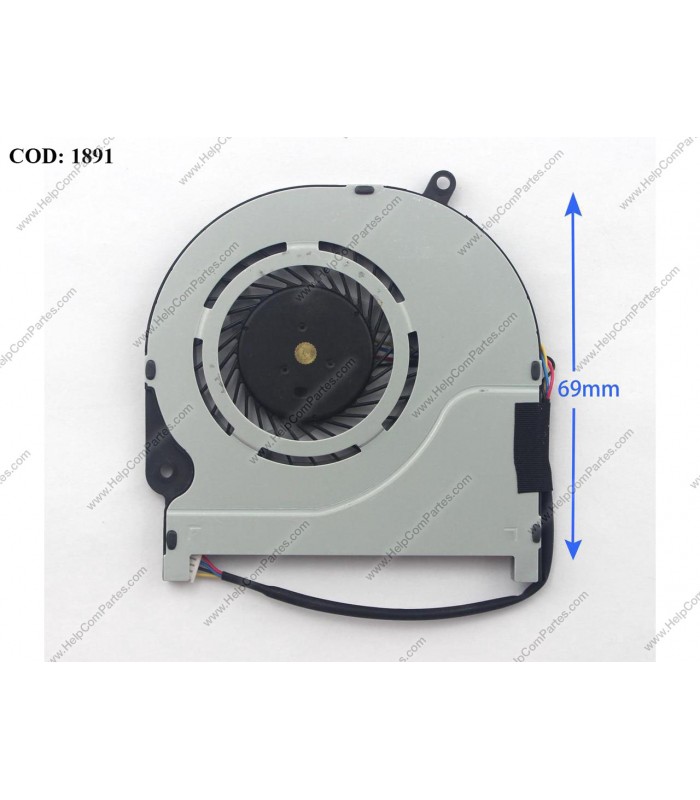 VENTI. TOSHIBA SATELLITE P55W-C P55W-C5000 L55W-C L55W-C5000 SERIES H000082100  4PIN ORIG.