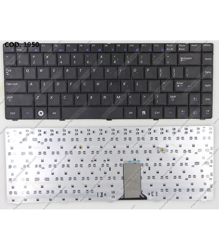 TECLADO SAMSUNG R418 R420 R423 R425 R428 R429 R430 R439 SERIES SIN MARCO V102360IS1 BK US ORIG.