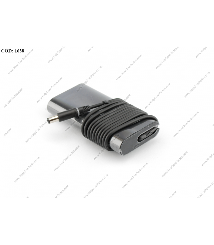 CARGADOR DELL 19.5V---4.62A 90W PIN 7.4*5.0 100-240V~ US 50-60Hz 3PRONG SIN CABLE DE PODER 06C3W2 0V3KCV 0JCF3V ORIG.