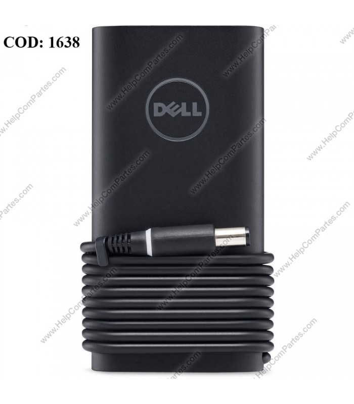 CARGADOR DELL 19.5V---4.62A 90W PIN 7.4*5.0 100-240V~ US 50-60Hz 3PRONG SIN CABLE DE PODER 06C3W2 0V3KCV 0JCF3V ORIG.