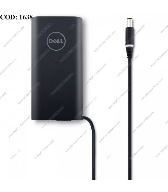CARGADOR DELL 19.5V---4.62A 90W PIN 7.4*5.0 100-240V~ US 50-60Hz 3PRONG SIN CABLE DE PODER 06C3W2 0V3KCV 0JCF3V ORIG.