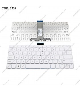 TECLADO HP PAV 11-K 11-K100 11-K000 11T-K000 X360 SERIES SIN MARCO 809543-001 WH WIN8 US ORIG.