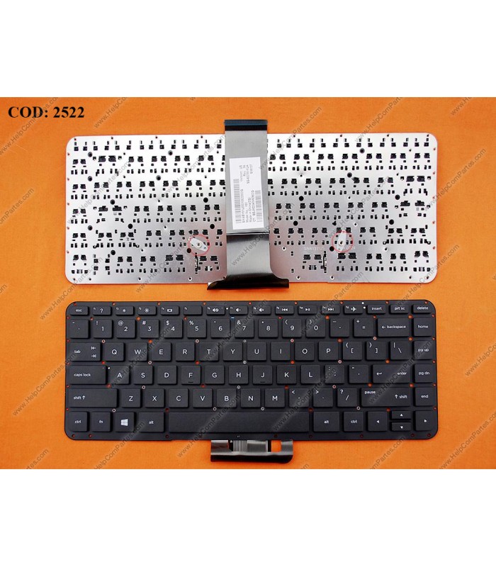 TECLADO HP ENVY 14-U000 14T-U000 13-A SERIES NO MARCO WIN8 BK US OEM