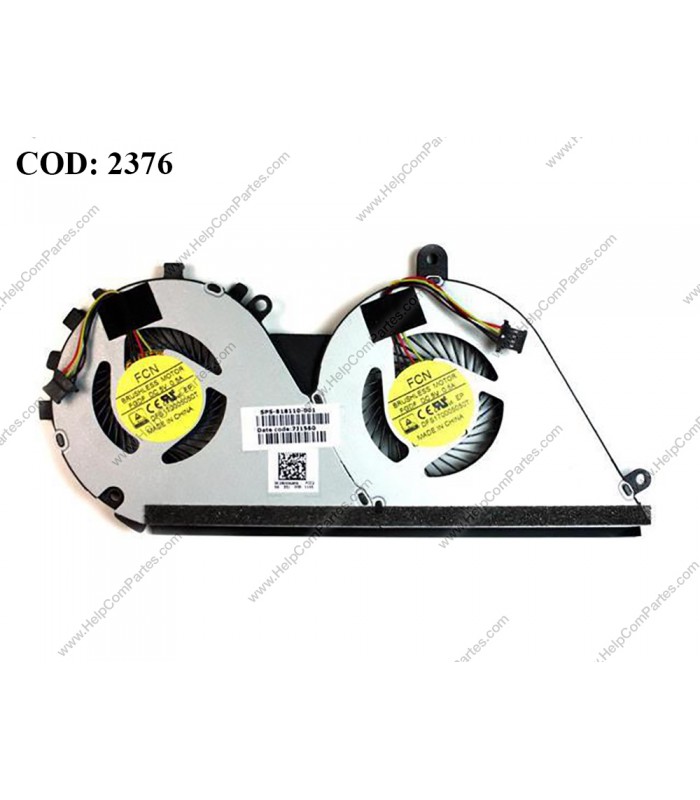 VENTI. HP ENVY 14-J000 14-J100 14T-J000 14T-J100 SERIES 818110-001 4PIN ORIG.