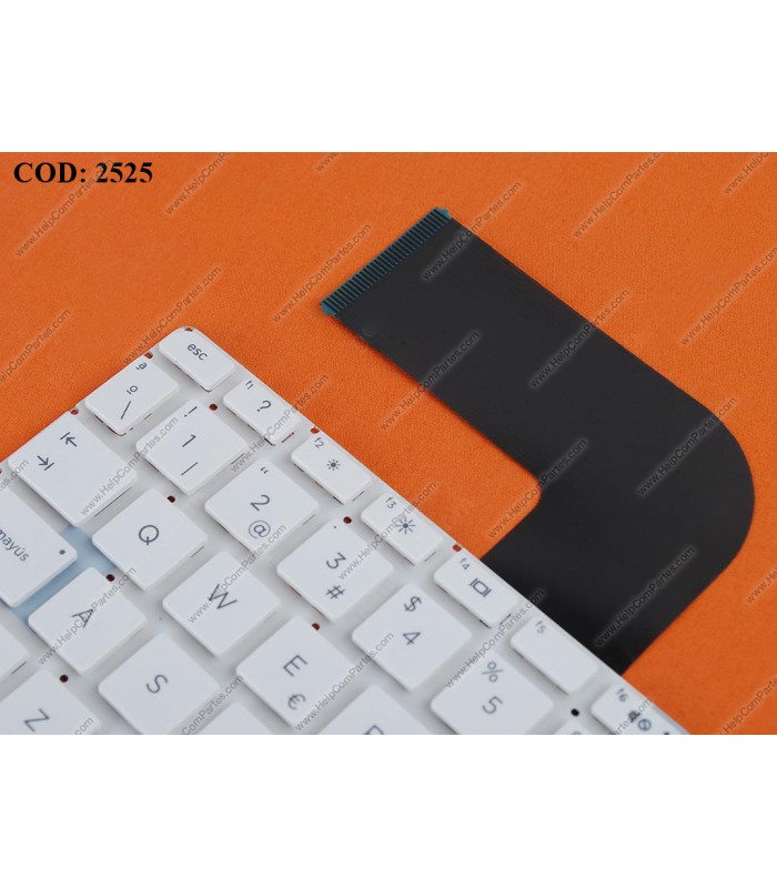 TECLADO HP PAV 14-V000 14-V010 14-V100 14-V150 14-V200 14-V210 SERIES SIN MARCO 773715-161 WH SP ORIG.