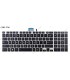 TECLADO TOSHIBA S50 S50D S50-A S50D-A S50T S50T-A M50 S75 E55-A E55T-A SERIES +BACKLIT H000047340 SILVER US ORIG.