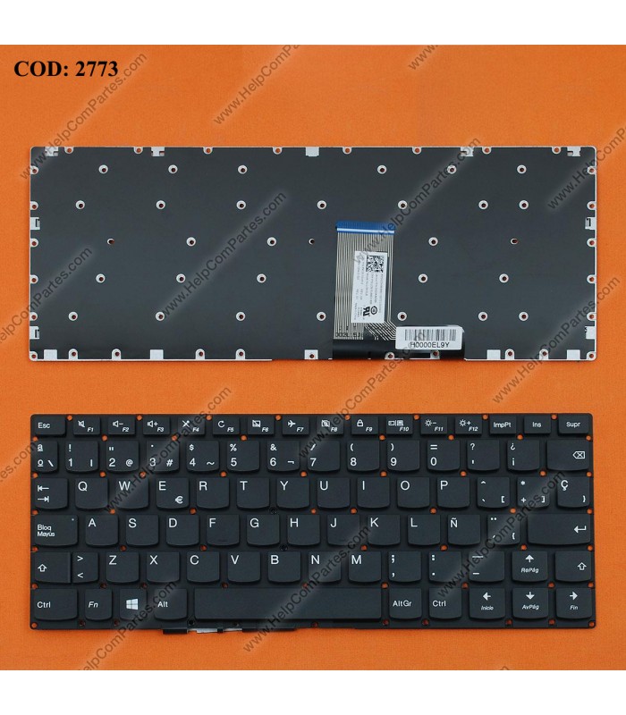 TECLADO LENOVO YOGA 310-11 310-11IAP 710-11 710-11IKB 710-11ISK SERIES SN20K86388 BK SP OEM