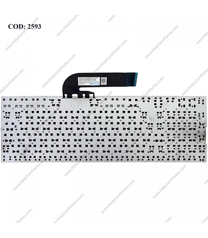 TECLADO ASUS TP500 TP500L TP500LA TP500LB TP500LN SERIES SIN MARCO 0KNB0-612LUS00 BK US OEM