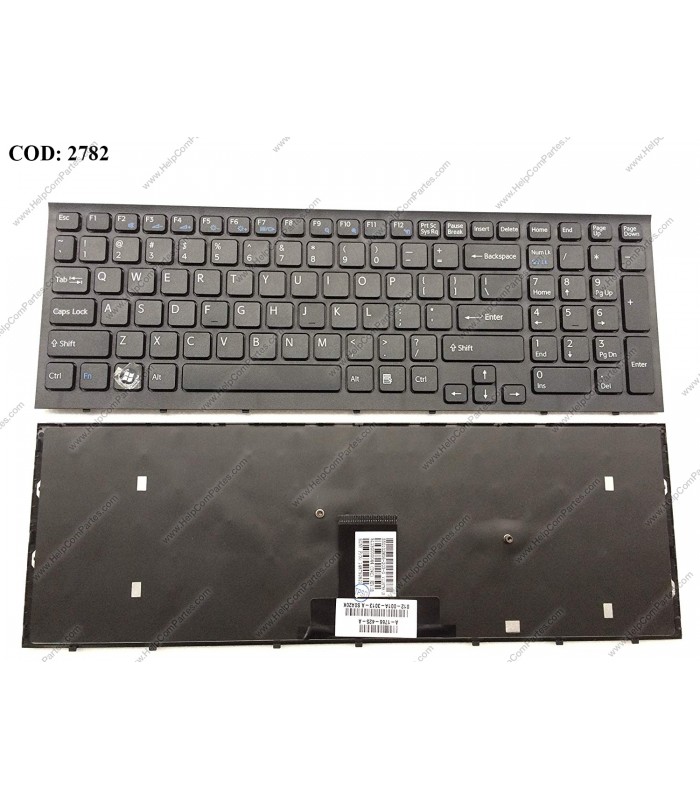 TECLADO SONY VAIO VPC-EB SERIES 148792821 BK US ORIG.