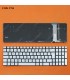 TECLADO ASUS N551 N551JB N552 N552VM G551 G551J G58 G58JB SERIES SIN MARCO+BACKLIT 0KNB0-662BSP00 SILVER  WIN8 SP ORIG.