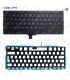 TECLADO APPLE MACBOOK PRO UNIBODY A1278 A1342 MB466 MB467 MB991 MC700 MD314 MB990 SERIES +BACKLIT BK SP ORIG.