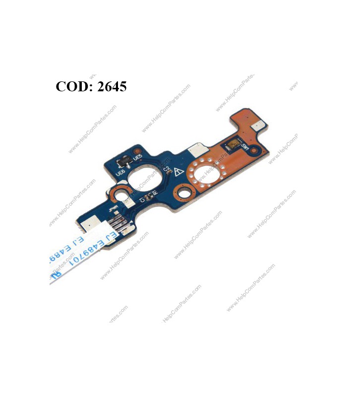 POWER BUTTON DELL BD W/CABLE INSPIRON 17-5755 17-5758 15-3458 15- 3458 15-5455 15-5558 SERIES LS-B845P 094MFG ORIG.