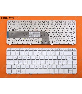 TECLADO HP PAV DV4-3000 DV4-3100 DV4-4000 DV4-4100 DM4-3000 DM4-3100 DM4T-3000 SERIES SIN MARCO BLANCO LA OEM