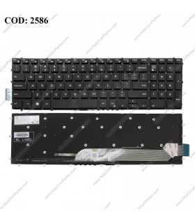 TECLADO DELL INSP. GAMING 15 5567 7559 7567 7566 15-7000 5565 5765 5767 G3-3579 3590 3779 G5 5500 G3 3500 BK BL-BL US ORIG.