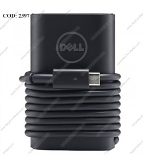 CARGADOR DELL USB-C 5V/20V---2/2.25A 45W 100-240V~ US 50-60Hz 3PRONG SIN CABLE DE PODER 0HDCY5 OEM