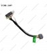 DC JACK POWER HP 14-D 14-D000 14-F 14-F000 15-A 15-A000 SERIES +CABLE 725619-001 ORIG.