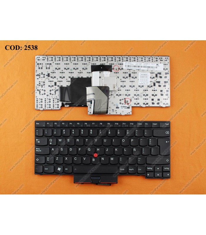 TECLADO LENOVO THINKPAD T430U E330 E335 E430 E435 E430c SERIES V131920BK2 BK LA ORIG.