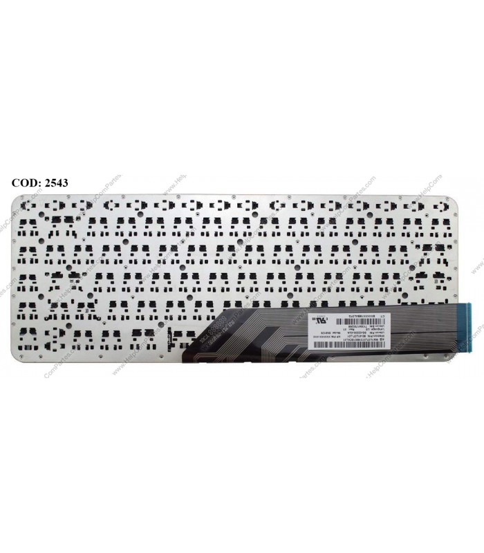 TECLADO HP PAV X2 13-P100 13-P SPLIT 13-M 13-G 13Z 13-M000 13-M100 13T-F000 13T-G100 SERIES SIN MARCO 724728-001 BK US ORIG.
