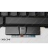 TECLADO DELL LATITUDE E4310 E4300 SERIES SIN MARCO +POINT 0M8T1N BK SP ORIG.