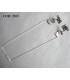 BISAGRAS ASUS X550 A550 A550C X550C X550V F550 F550C SERIES NORMAL(NO TOUCH)  DELGADO R/L ORIG.