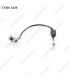 DC JACK POWER HP MINI 110-3000 110-3500 210-2000 210-2100 / COMPAQ MINI CQ10-600 CQ10-800 SERIES +CABLE 622329-001 ORIG.