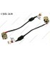 DC JACK POWER HP MINI 110-3000 110-3500 210-2000 210-2100 / COMPAQ MINI CQ10-600 CQ10-800 SERIES +CABLE 622329-001 ORIG.