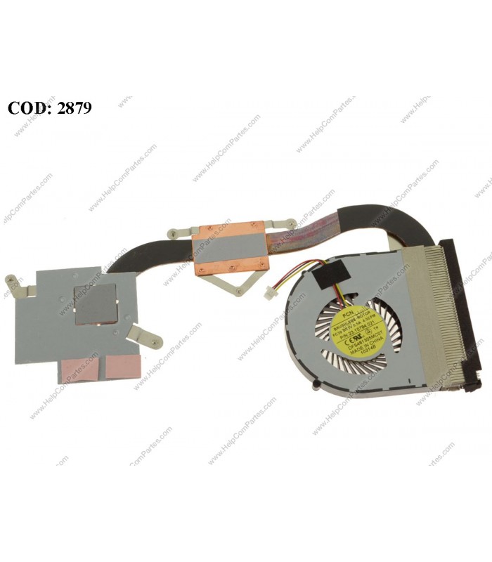 DISIPADOR DELL INSP. 14 3437 5437 3421 5421 SERIES + FAN NVIDIA GRAPHICS 0N7H00 ORIG.
