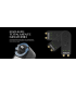 PROTECTOR FORZA FVP-0200C ZION-2K30 400J/1800W BLACK 120V 50/60Hz, 2NEMA 5-15P, 2xCOAX, 350°G