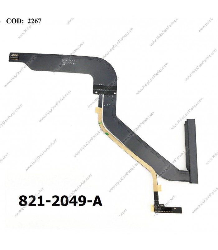 HDD CABLE SATA FLEX 821-2049-A APPLE MACBOOK PRO 13" A1278 MID 2012 ORIG.