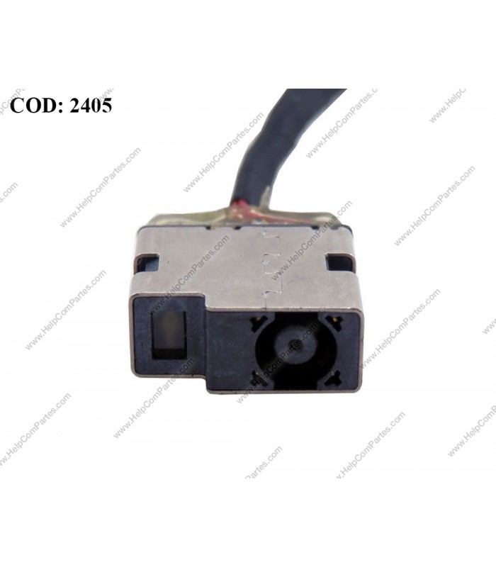 DC JACK POWER HP PAV 11-N 11T-N 11-P 17-F 17-P 17Z-P 17T-F 17Z-F ENVY 17-K M7-K 17T-K SERIES +CABLE 4.5MM 90W 763699-001 OEM.