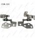 BISAGRAS DELL 15 5542 5000 5543 5545 5547 5548 SERIES TACTIL R/L AM13G000600 AM13G000700 ORIG.