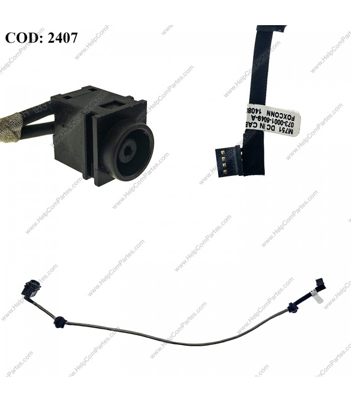 DC JACK POWER SONY VAIO VGN-SR VGN-SR129E VGN-SR21M VGN-SR41M PCG-5T1L PCG-5T4L SERIES +CABLE 073-0001-6049-A ORIG.