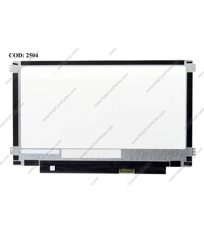 DISPLAY 11.6" 30PIN WLED SLIM WXGA HD (1366x768) MATTE 60Hz N-TS eDP VC-D PCBA FLAT 2cm SEG. R/L BRACKET / NV116WHM-N49 V8.0 