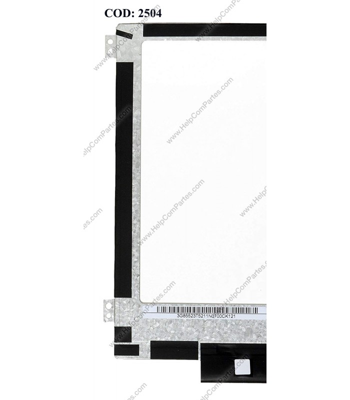 DISPLAY 11.6" 30PIN WLED SLIM WXGA HD (1366x768) MATTE 60Hz N-TS eDP VC-D PCBA FLAT 2cm SEG. R/L BRACKET / NV116WHM-N49 V8.0 