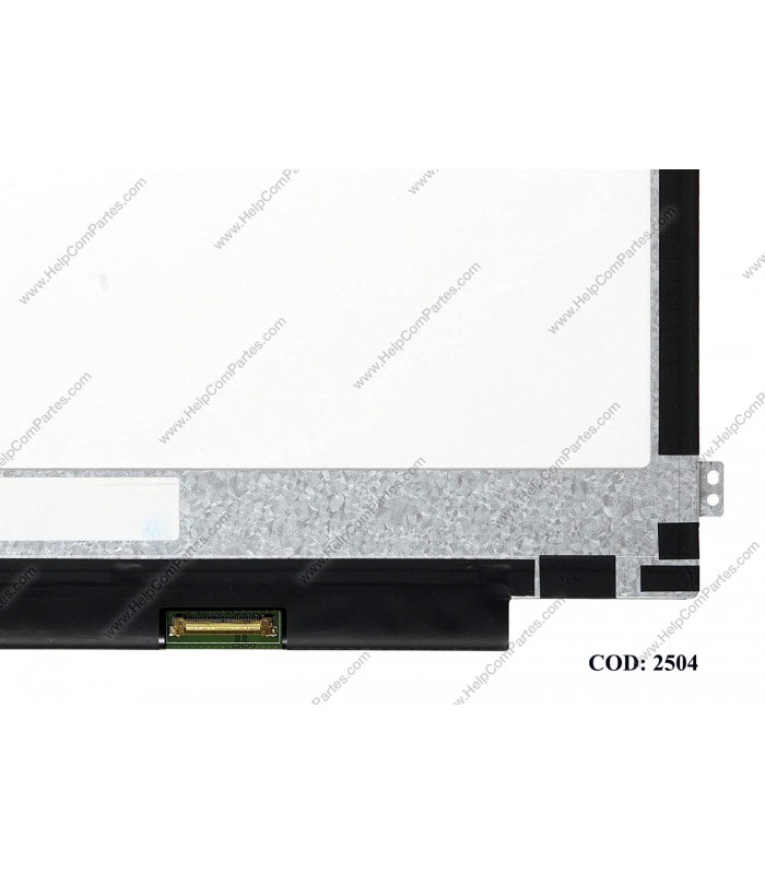 DISPLAY 11.6" 30PIN WLED SLIM WXGA HD (1366x768) MATTE 60Hz N-TS eDP VC-D PCBA FLAT 2cm SEG. R/L BRACKET / NV116WHM-N49 V8.0 
