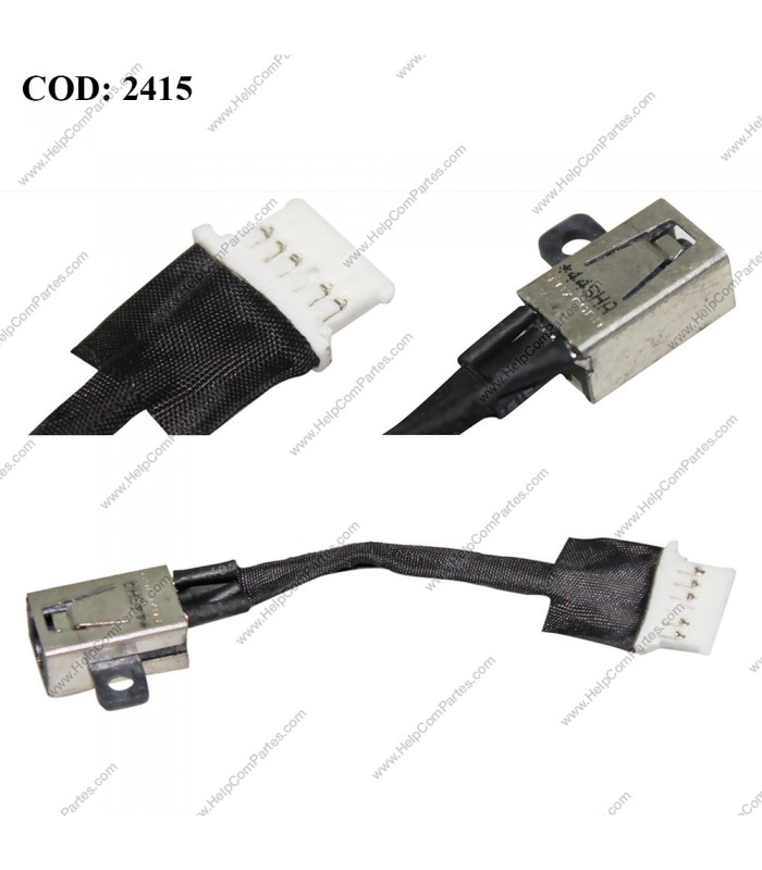 DC JACK POWER HP STREAM 11-R 11-R000 11-R011CA 11-R014WM 11-R015WM 11-R050SA SERIES +CABLE 743480-002 OEM