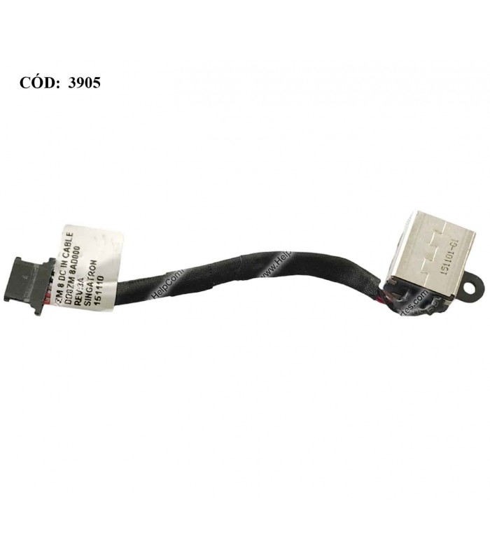 DC JACK POWER DELL CHROMEBOOK 11 3120 11-3120 SERIES +CABLE 09F21D 9F21D ORIG.
