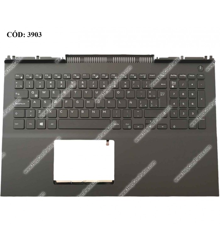 DELL ASSY W/KB W/PLMRST/ INSPIRON 15 7559 7566 7567 SERIES BK 0G59VD BL LA ORIG.
