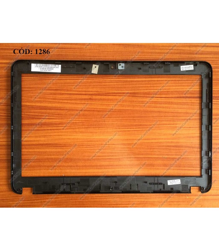 LCD BEZEL HP PAV. G4-1000 G4-1100 G4-1200 G4-1300 G4-1400 G4T-1000 G4T-1100 G4T-1200 SERIES 639440-001 BK ORIG.