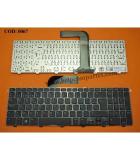 TECLADO DELL INSPIRON 15R N5110 N5010 5110 M5110 M5010 SERIES 079MJP BK SP ORIG.