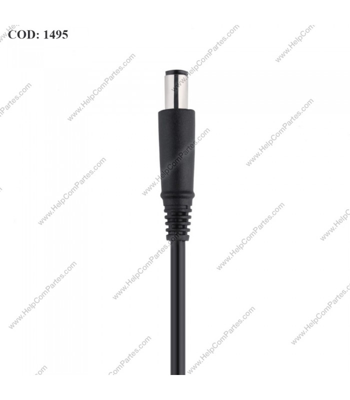 DC CORDS HP 19V / 19.5V / 18.5V / 7.4*5.0mm / PIN CENTRAL NEGRO