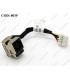 DC JACK POWER HP PAV G4-1000 G4-1100 G4-1200 G4-1300 G4T-1000 G4T-1100 G4T-1200 SERIES +CABLE 639443-001 ORIG.