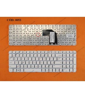TECLADO HP G6-2000 G6-2100 G6-2200 G6-2300 G6T-2000 G6T-2100 G6T-2200 G6T-2300 SERIES SIN MARCO 684254-001 WH US ORIG.