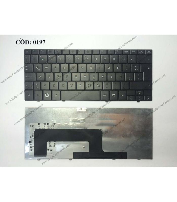 TECLADO HP MINI 1000 1001 1100 1115 1125 1137 700 701 702 730 SERIES SIN MARCO 504611-161 BK LA