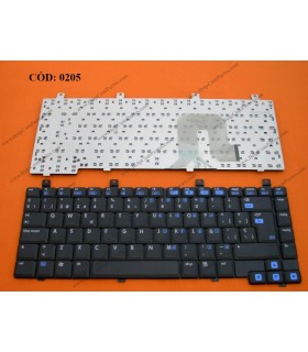 TECLADO HP PAV DV4000 4100 4200 COMPAQ V4000 V4020 V4100 V4200 V4400 V4300 SERIES SIN MARCO 383495-071 BK SP ORIG.