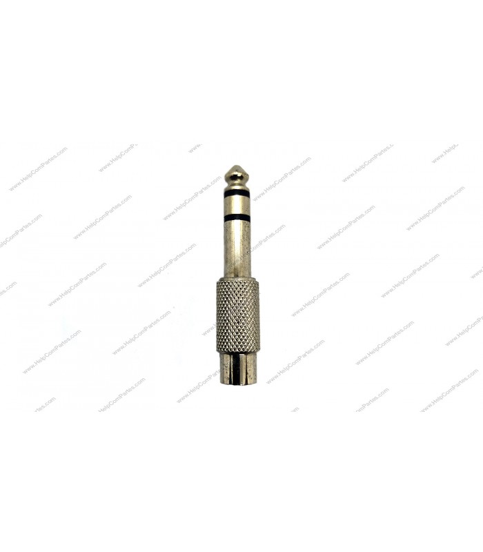 PLUG 6.3 MONO TIPO CANON 