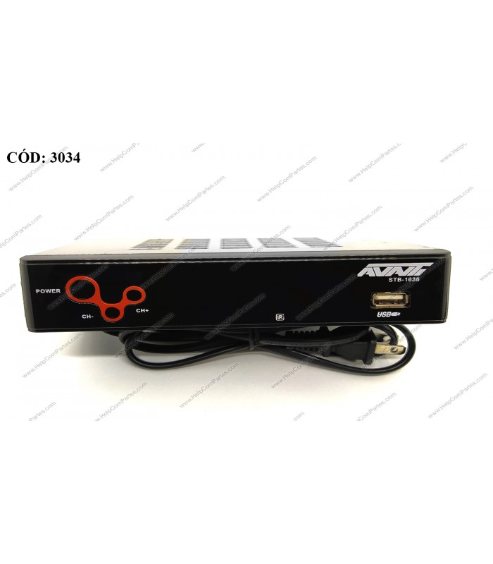 SINTONIZADOR TV AVANTI HDMI/RCA/USB ISDB-T