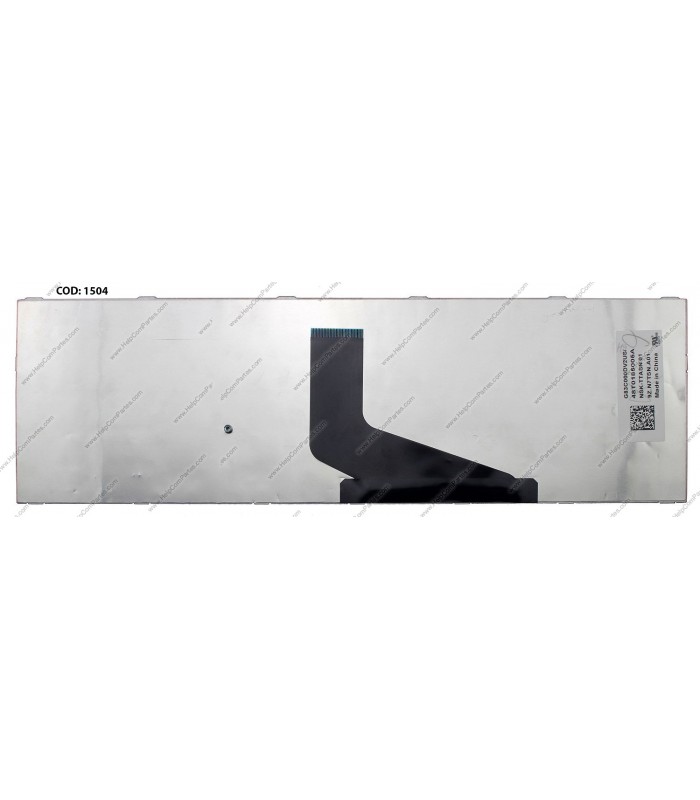 TECLADO TOSHIBA SATELLITE PRO A85 A100 2400 A70 A80 M40 A50 A50-A A55 A60 SERIES SIN MARCO 9Z.N7TSN.A01 BK US OEM.