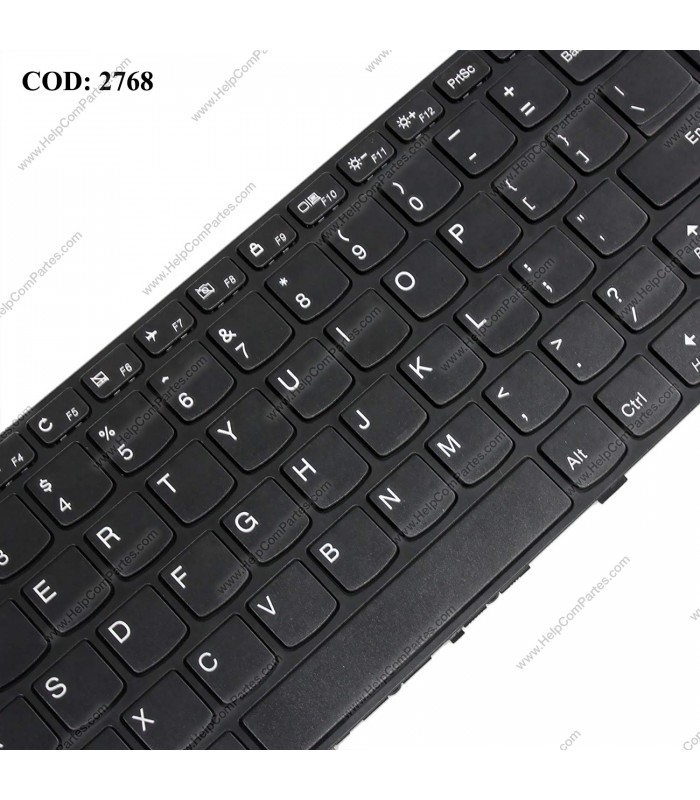TECLADO LENOVO IDEAPAD 110-15ISK 110-17ACL 110-17IKB 110-17ISK V110-17ISK V110-17IKB  SERIES 5N20L25958 BK US ORIG.